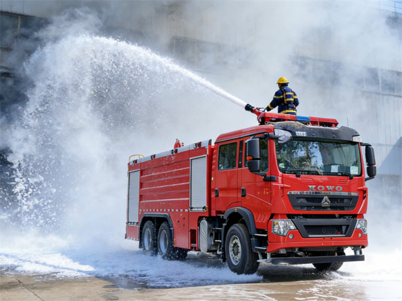 Howo fire foam tank truck