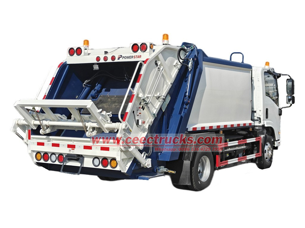 ISUZU EVM600 trash compactor rear loader