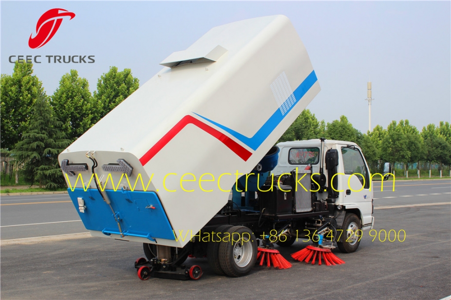 Manufacturer low price sale ISUZU 5CBM road sweeper