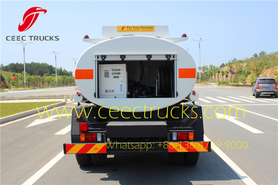 China TOP isuzu 5000 liters fuel tanker truck