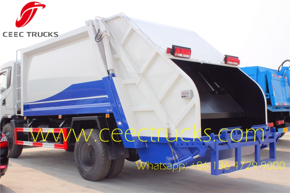 SHACMAN 10-12 m³ refuse compression vehicle maunfacturer