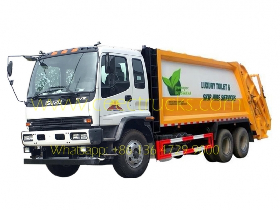 Japan-tech 20 CBM garbage compactor truck