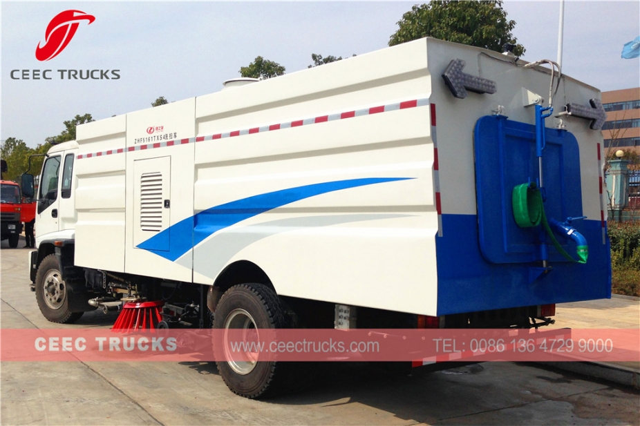 いすゞ12CBM道路清掃車