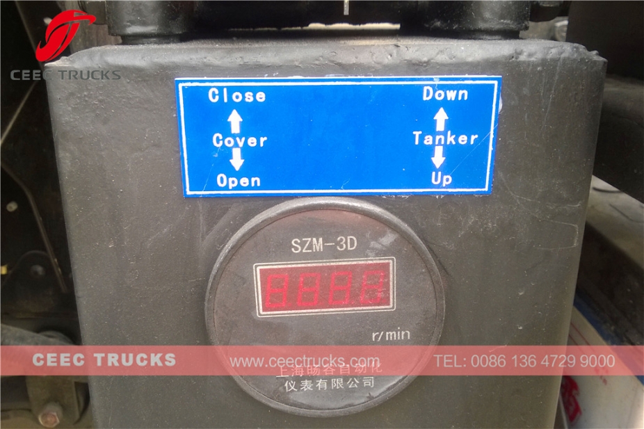 いすゞ8,000L浄化槽清掃車