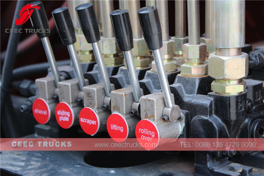 Howo 18 CBMごみ圧縮車販売中