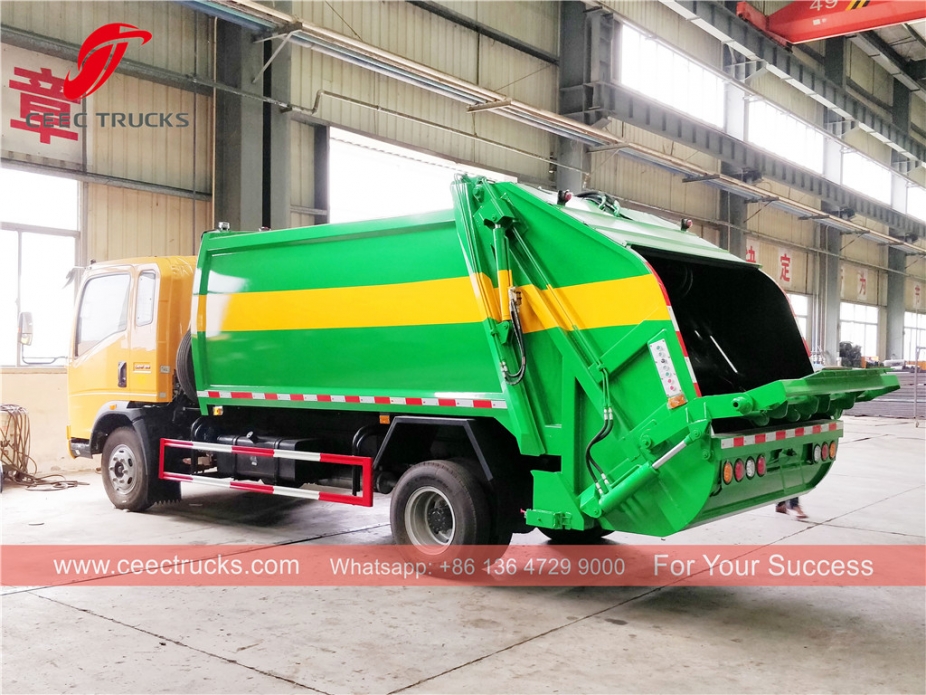 HOWO 8cbm 右ハンドル圧縮車