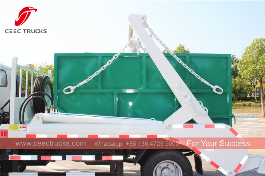 いすゞ4CBM スイングアーム式ごみ収集車