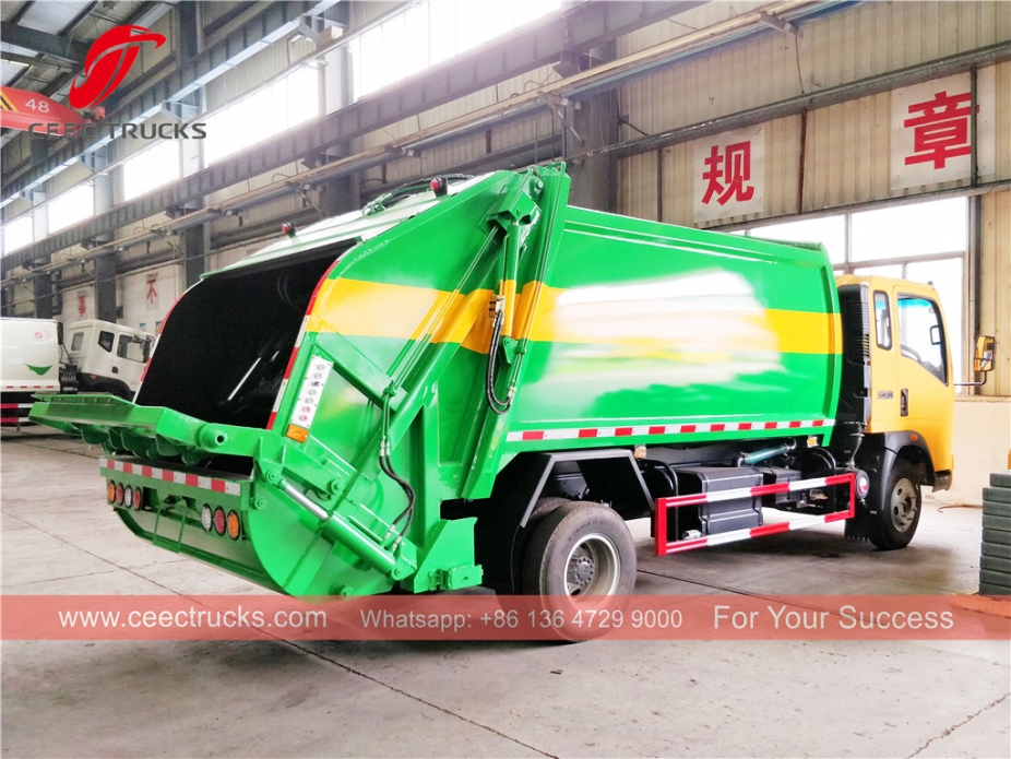 HOWO 8cbm 右ハンドル圧縮車