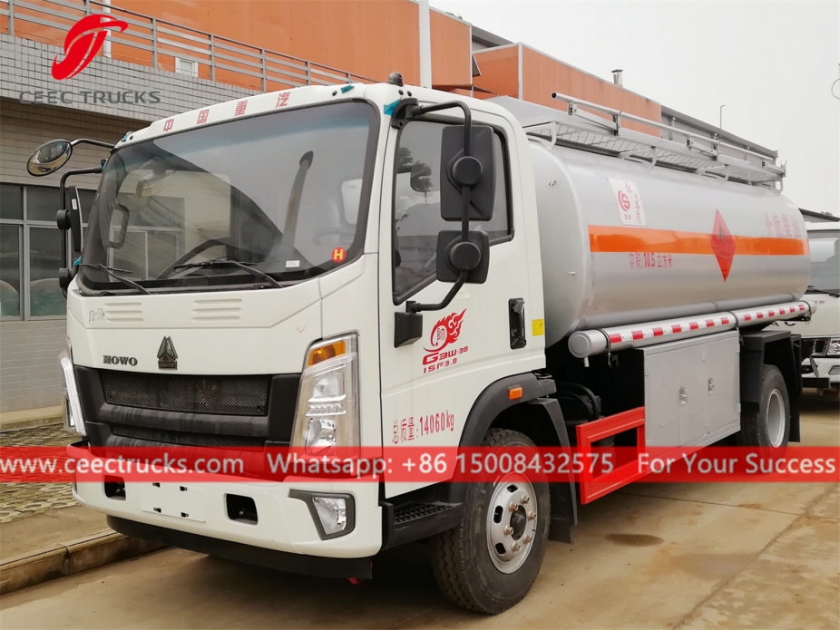 10.5CBM豪沃燃料タンカー