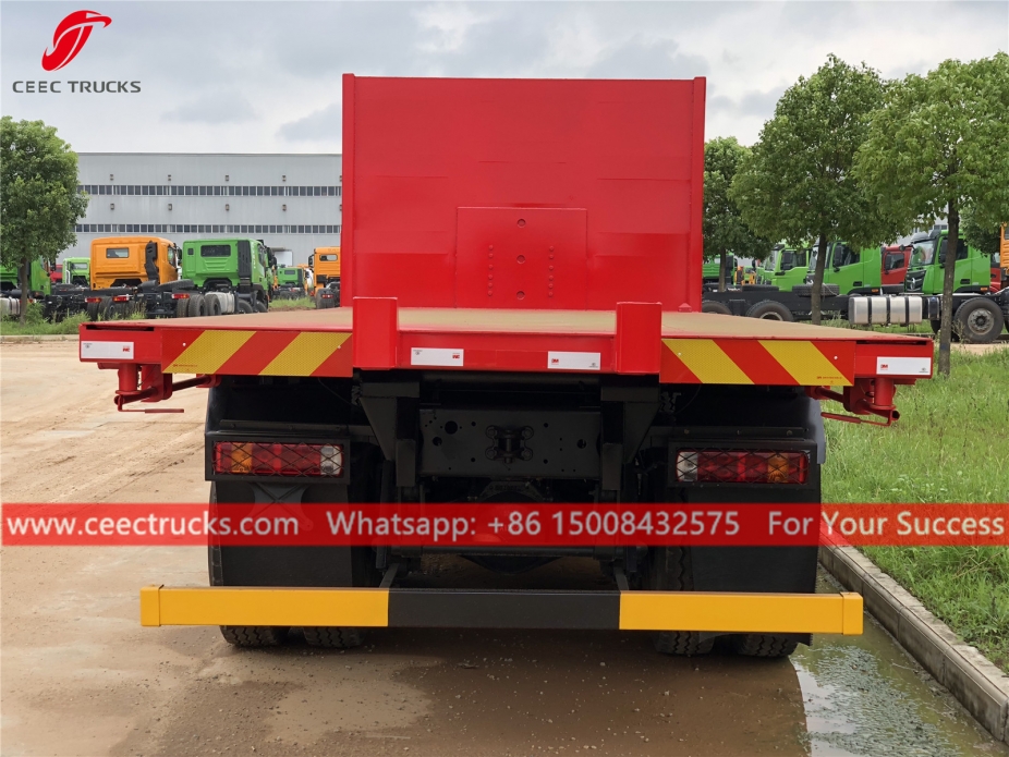 福田6x4コンテナ配送トラック