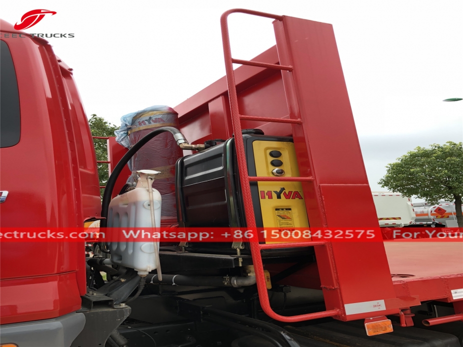 福田6x4コンテナ配送トラック