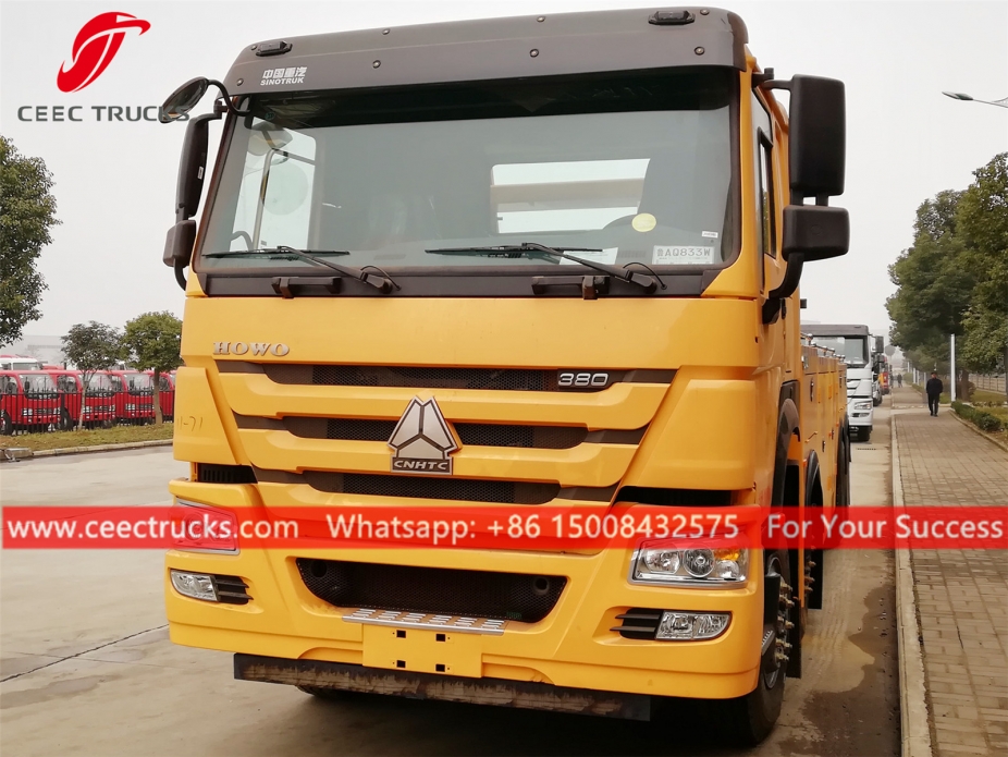 25トン道路レッカー 豪沃