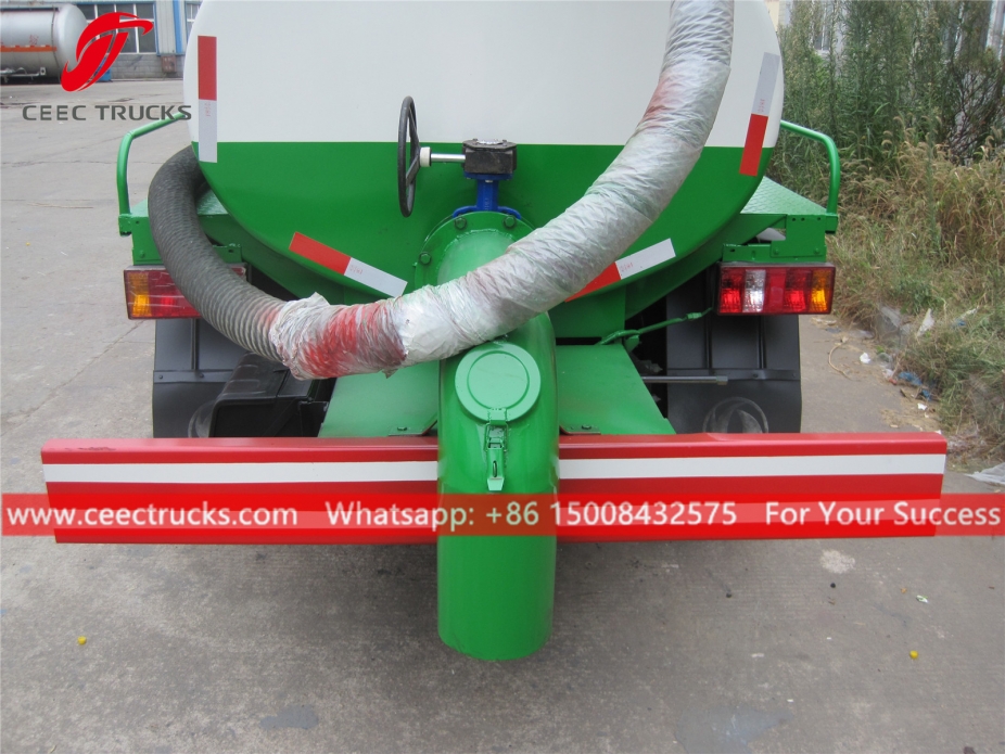 3,000リットル真空トラック foton