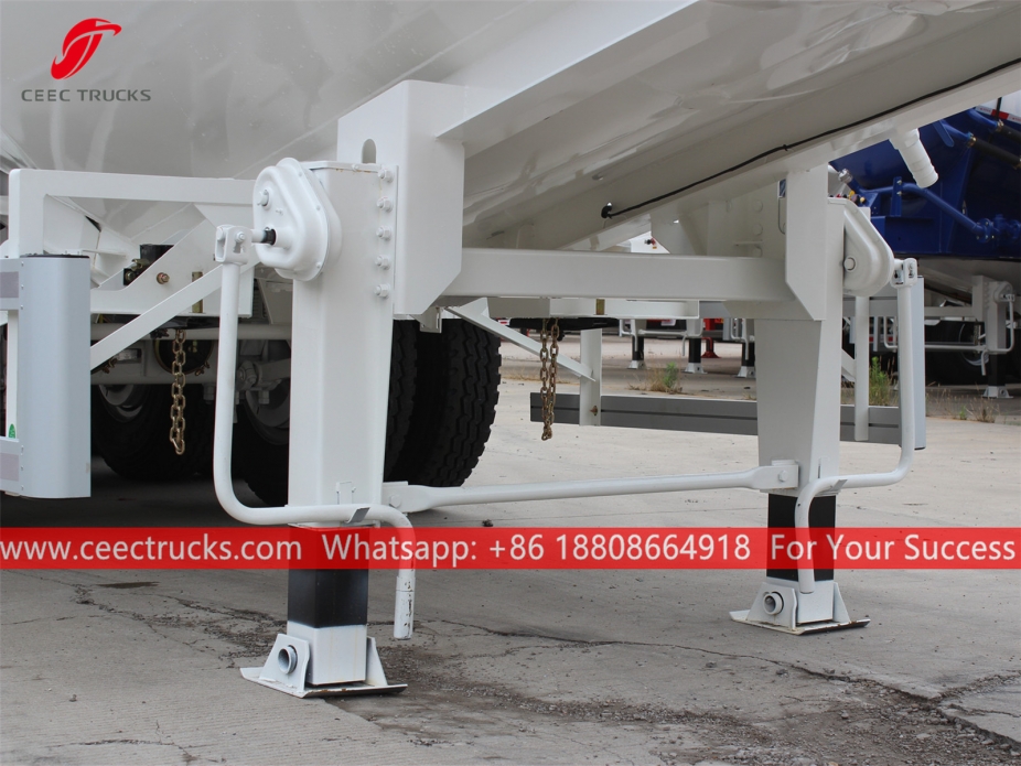 32CBM 3軸バルクパウダー トレーラー