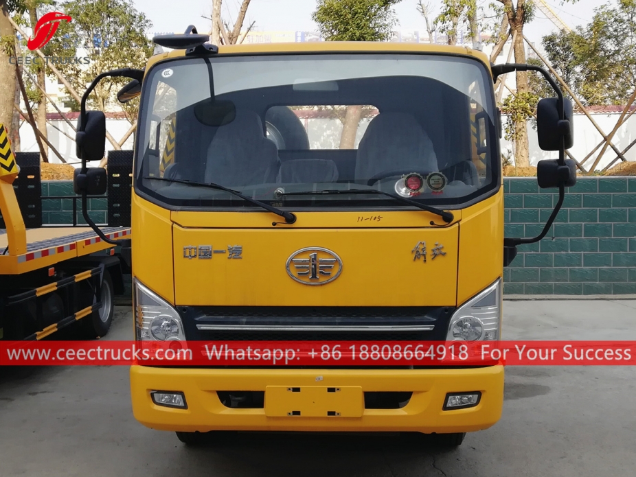 4x2低床フラットベッドトラックFAW