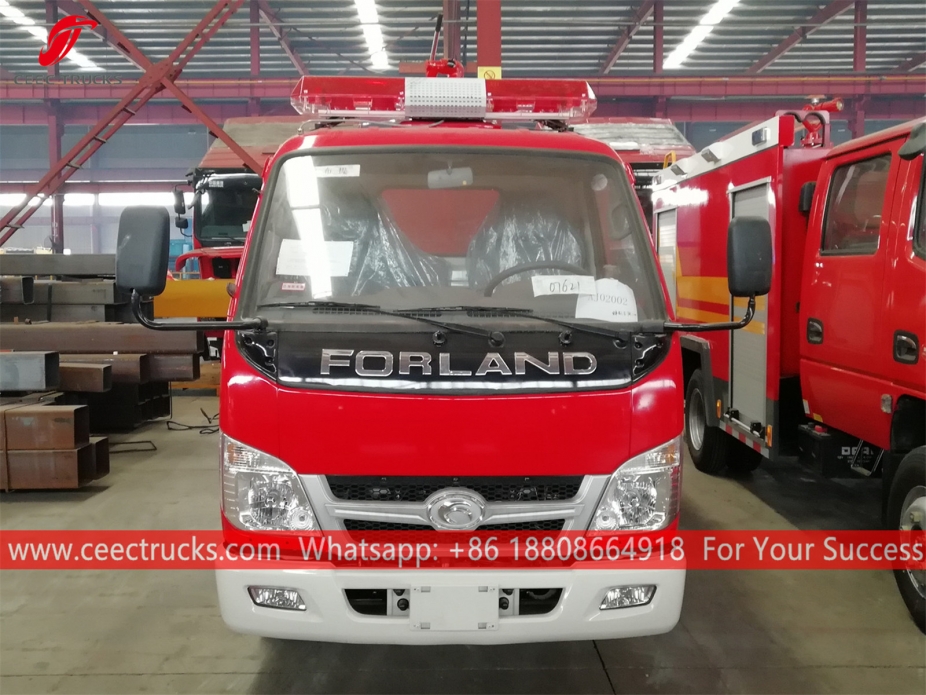 1,500L消防車 foton