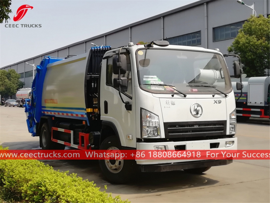 8CBMごみ圧縮車 厦工