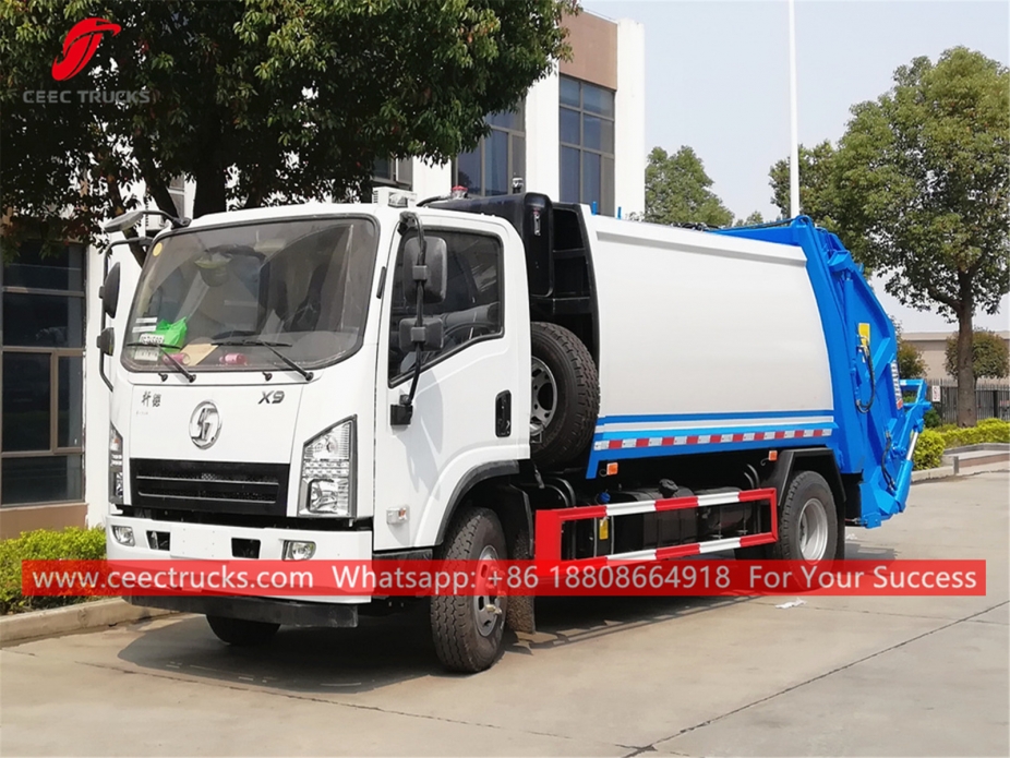 8CBMごみ圧縮車 厦工
