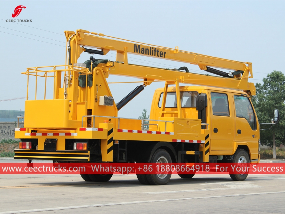 いすゞ16m高所作業車