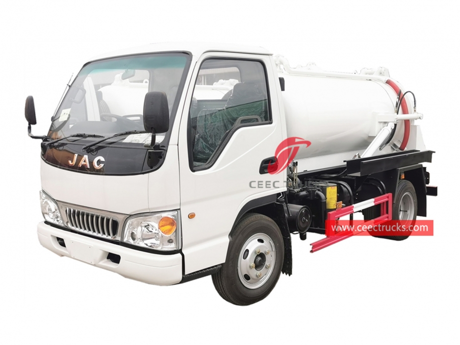 JAC 3,000リットル下水吸引車