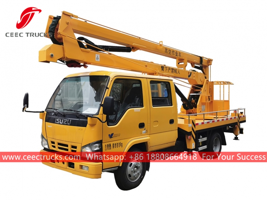 いすゞ14m高所作業車