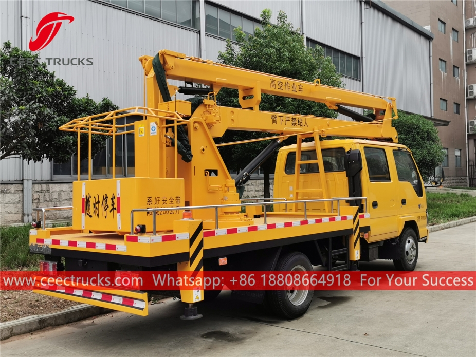 いすゞ14m高所作業車