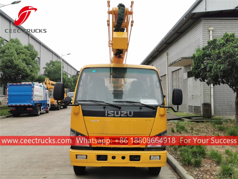 いすゞ14m高所作業車