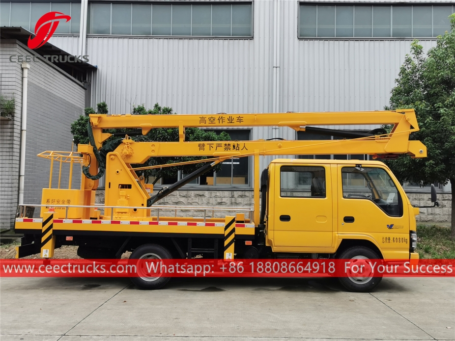 いすゞ14m高所作業車