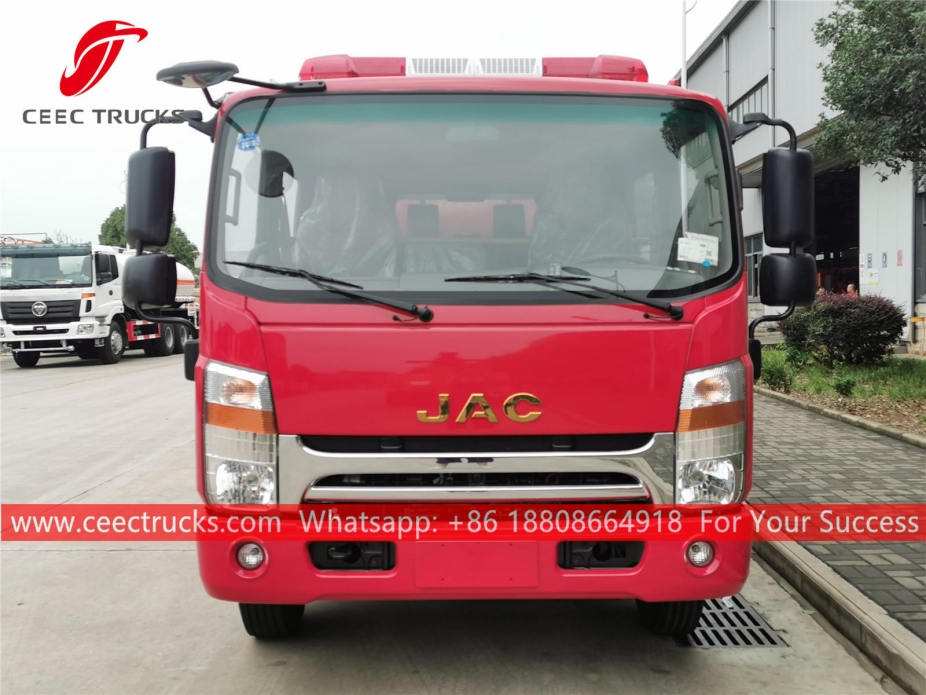 JAC 3CBM水槽消防車