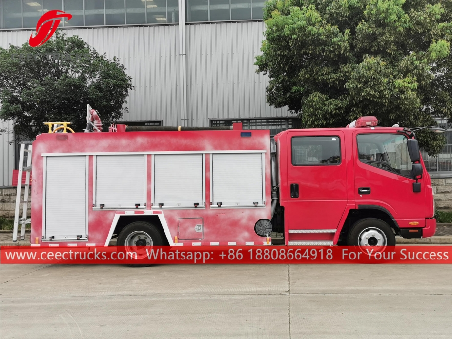 JAC 3CBM水槽消防車