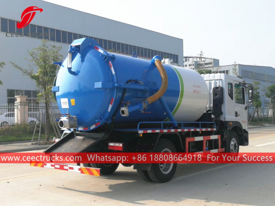 10CBM汚水吸引車 東風
