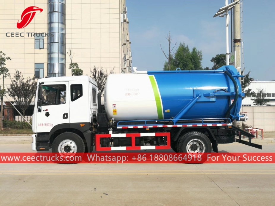 10CBM汚水吸引車 東風