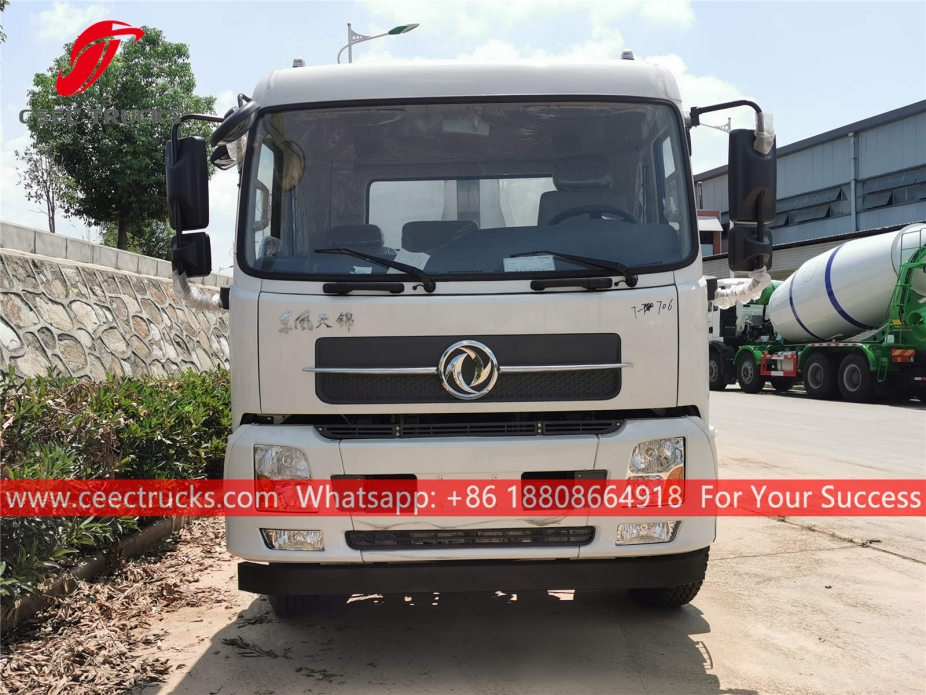 10CBMフックリフト式ゴミ収集車