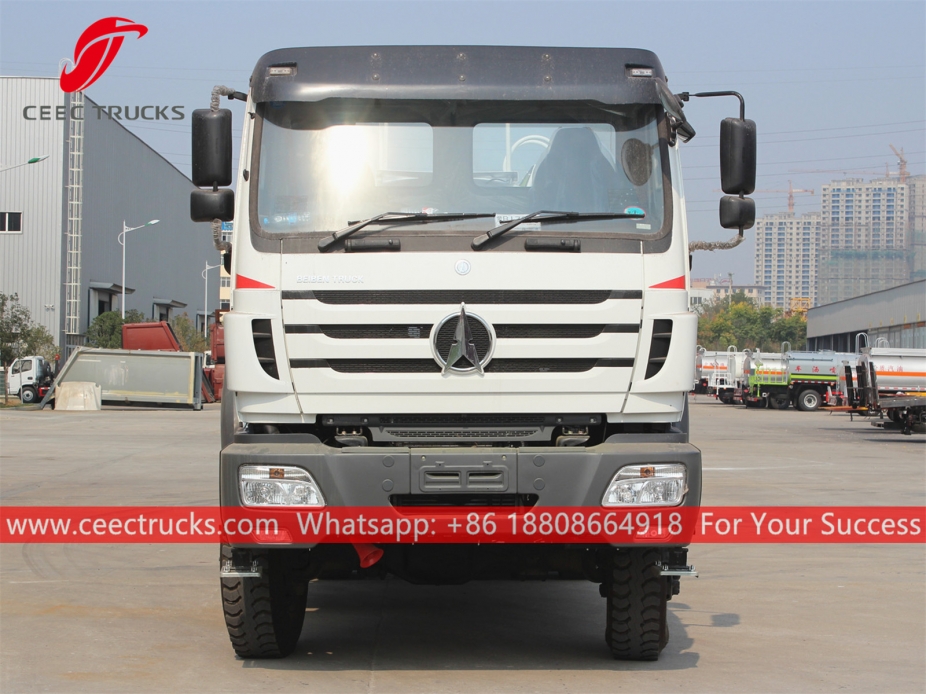 北奔4x4右ハンドルウォータータンク車