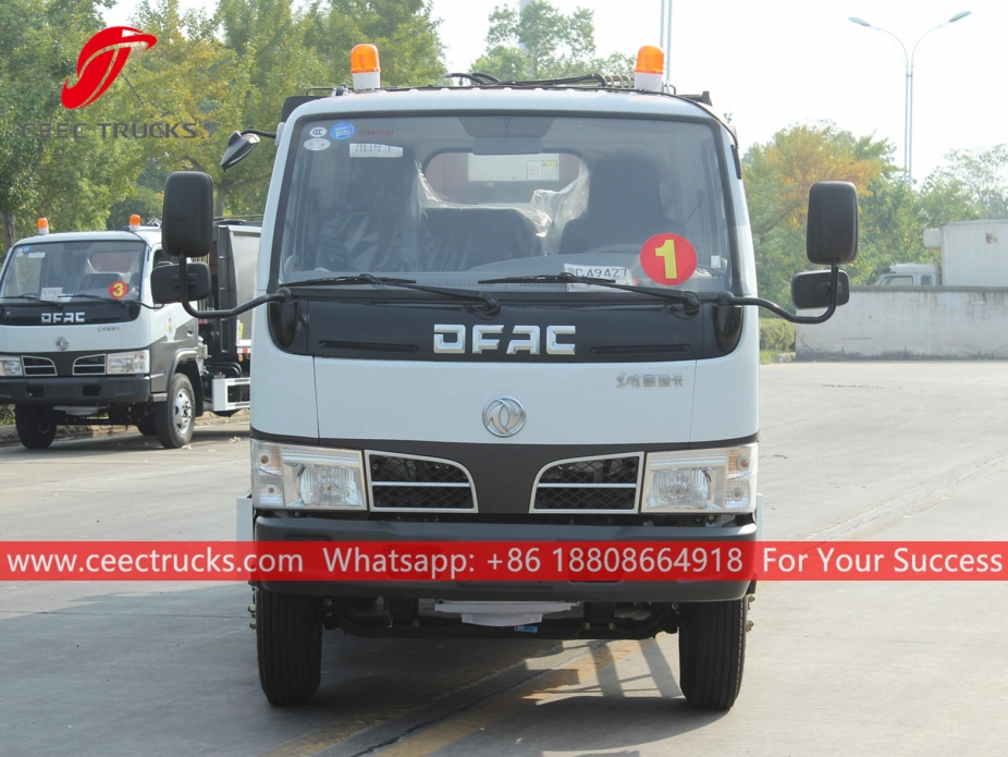 ガンビア6CBM圧縮式ごみ収集車