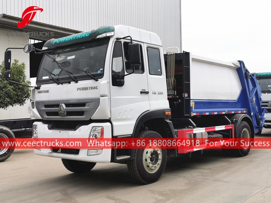 フィリピン8CBMごみ圧縮車