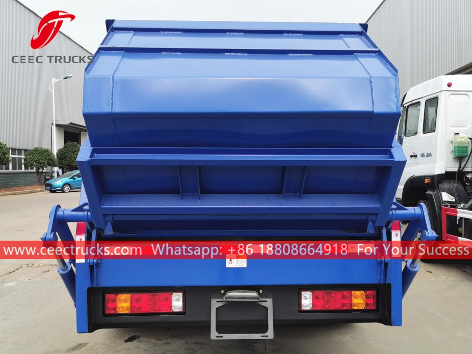 フィリピン8CBMごみ圧縮車