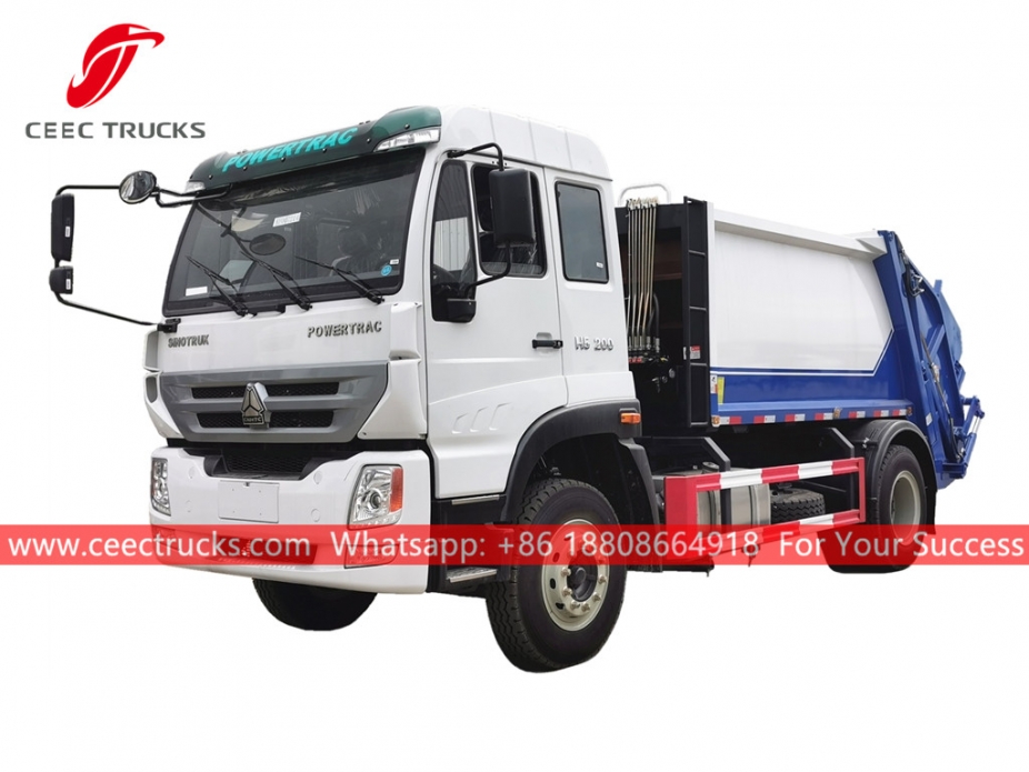 フィリピン8CBMごみ圧縮車