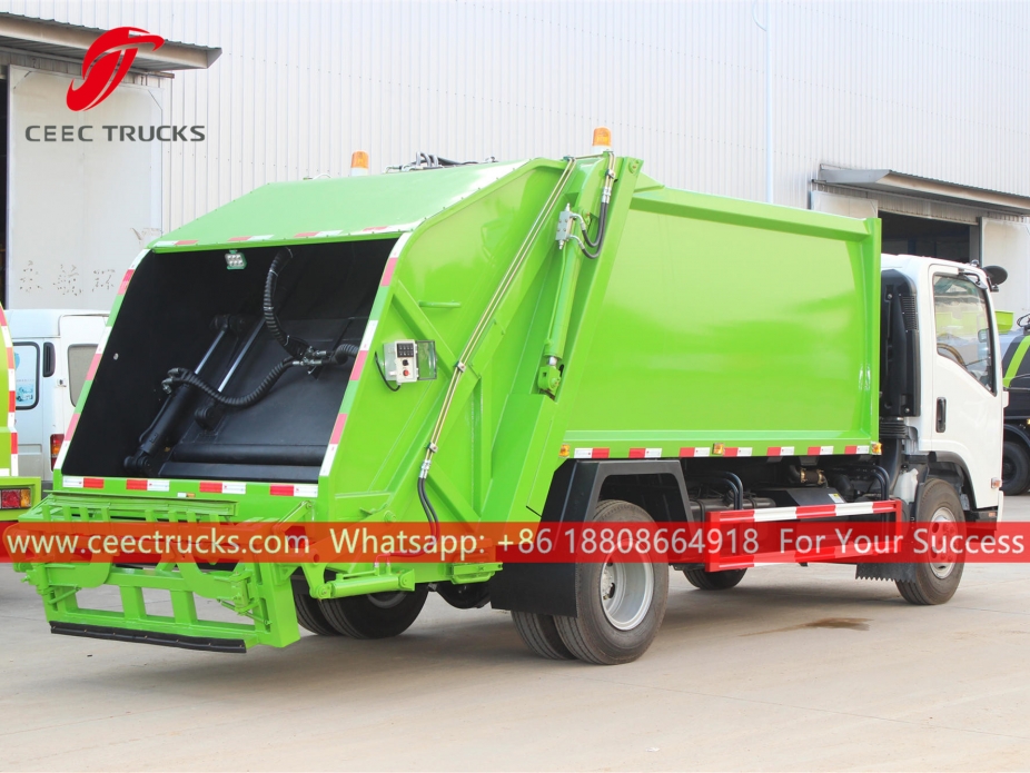 いすゞ10CBM廃棄物圧縮車