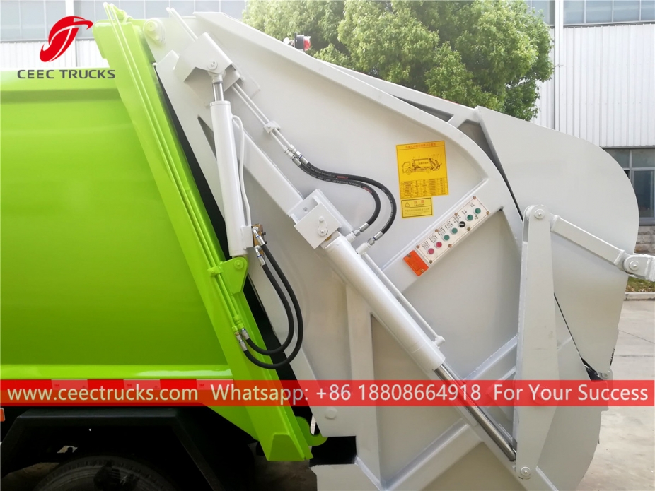 イスズ4*2廃棄物圧縮トラック