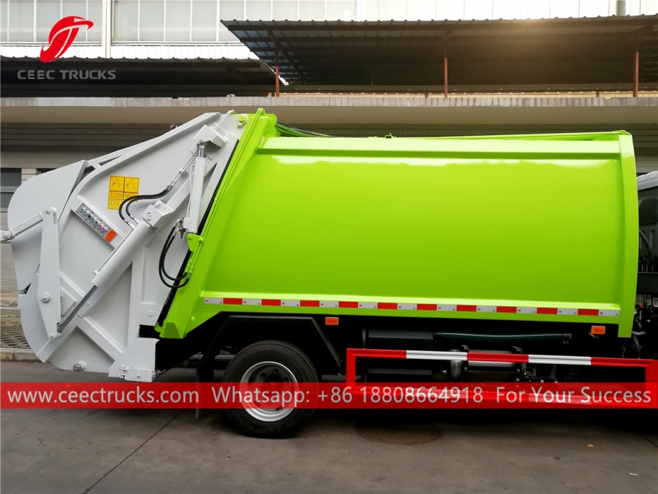 イスズ4*2廃棄物圧縮トラック