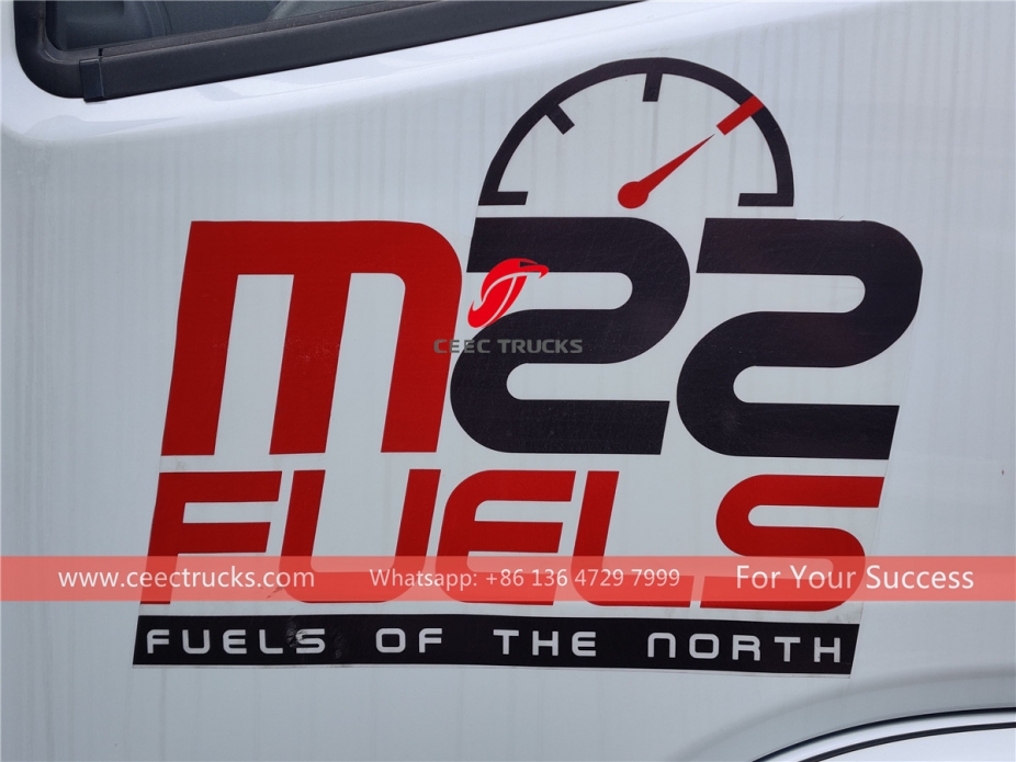 8000L燃料ボウザーDONGFENG