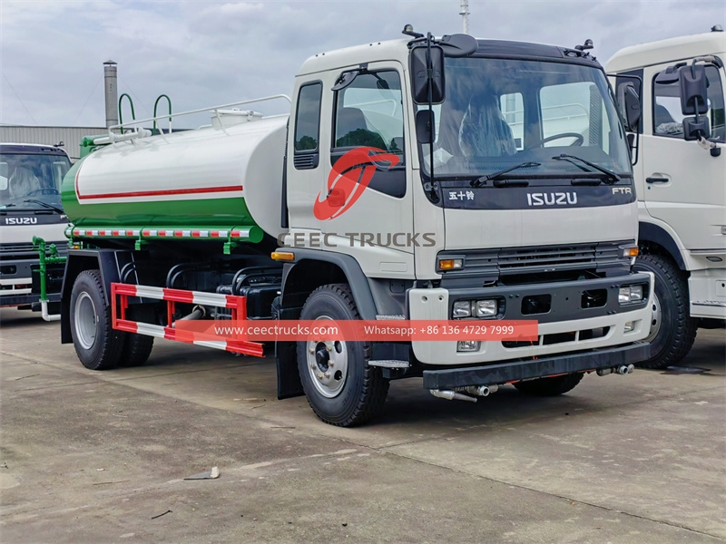 ISUZU FTR 12,000L ウォータータンクローリー ベトナム向け