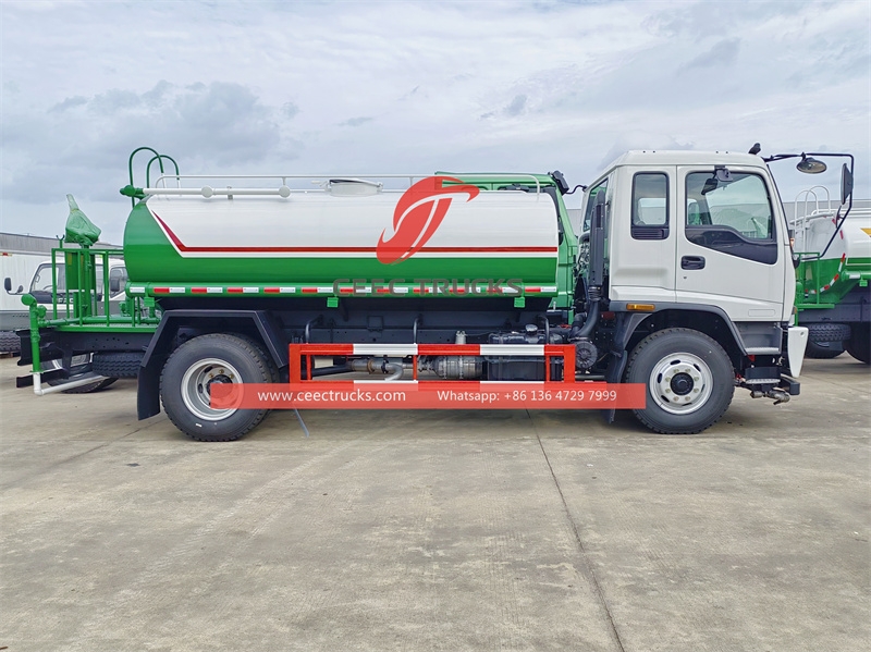 ISUZU FTR 12,000L ウォータータンクローリー ベトナム向け