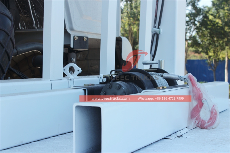 HOWO 400HP flatbed transport truck made in China