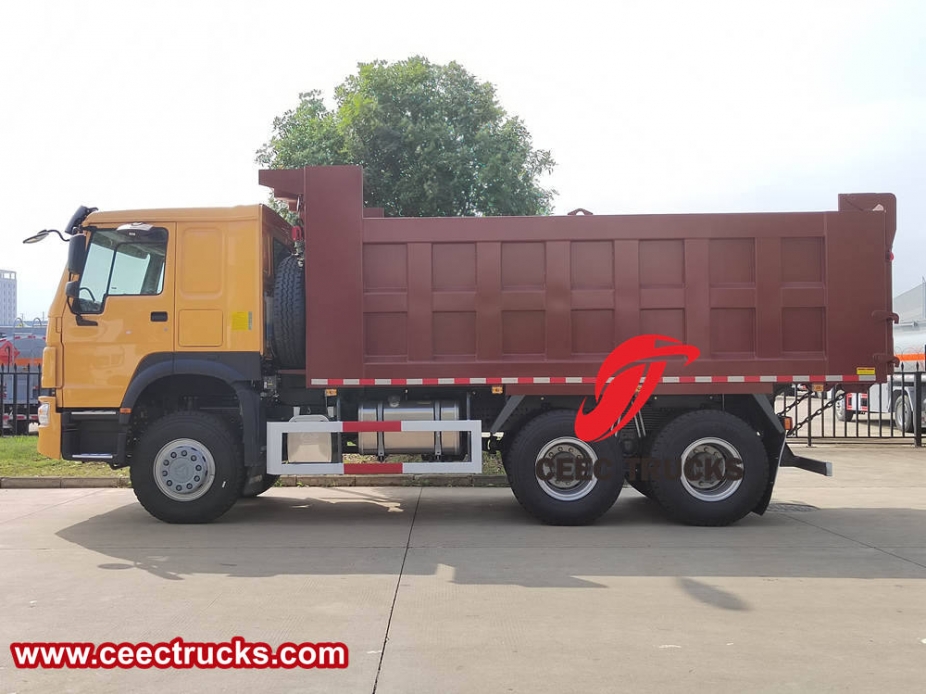 豪沃371馬力鉱山ダンプトラック