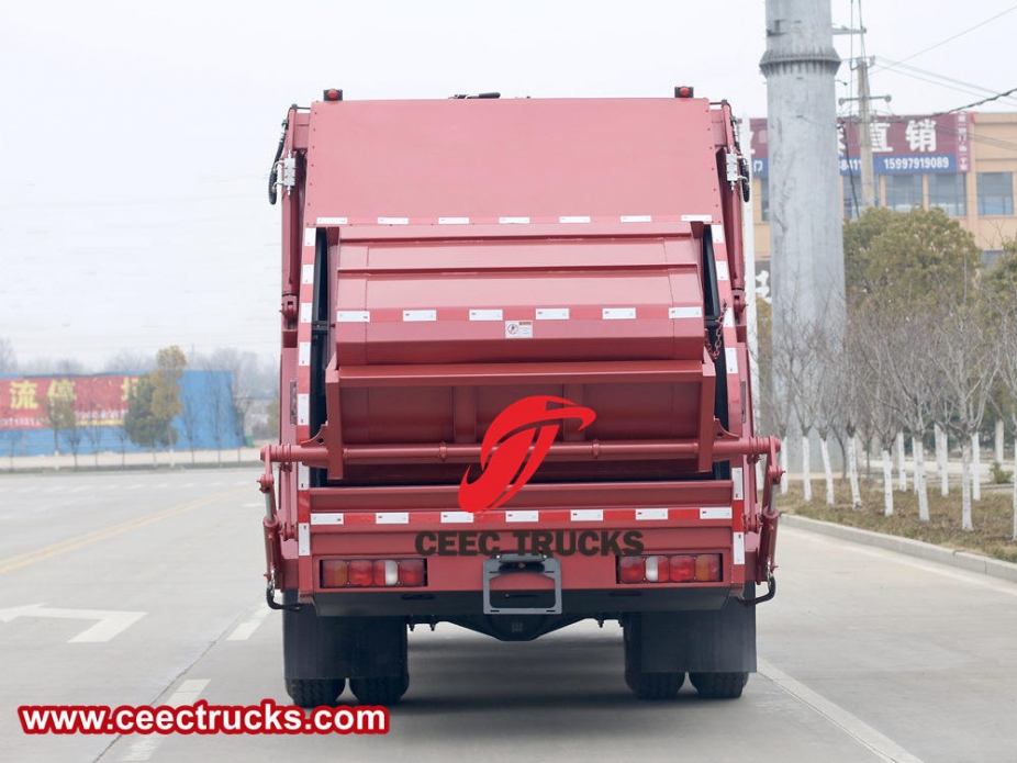 豪沃12 cbmダンプ圧縮車