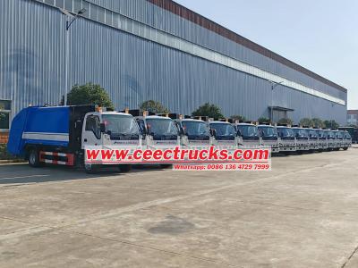 QL1070BUKAY いすゞ4KH1CN6LB小型後部ローダー