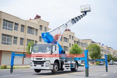 Isuzu GIGA 45m manlift hydraulic platform truck
