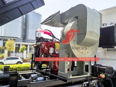 ISUZU 205HP middle-duty road sweeper